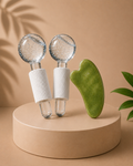 Masajeador de Agua + Piedra Verde