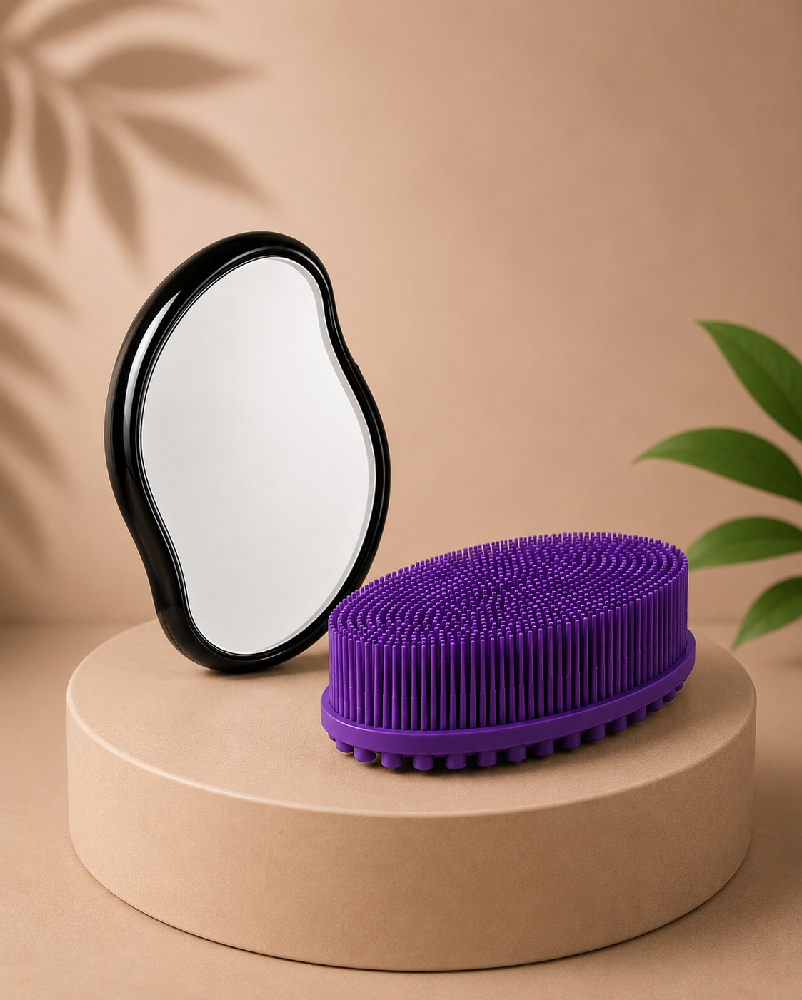 Depiladora de Cristal + Cepillo Corporal Exfoliante